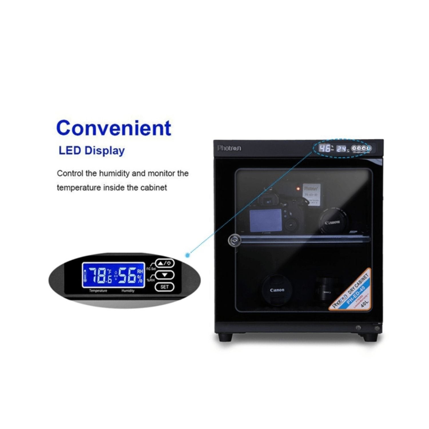 Photron 40L PH-ED-40 Dry Cabinet - cambuy-lives Photron 40L PH-ED-40 Dry Cabinet - cambuy-lives